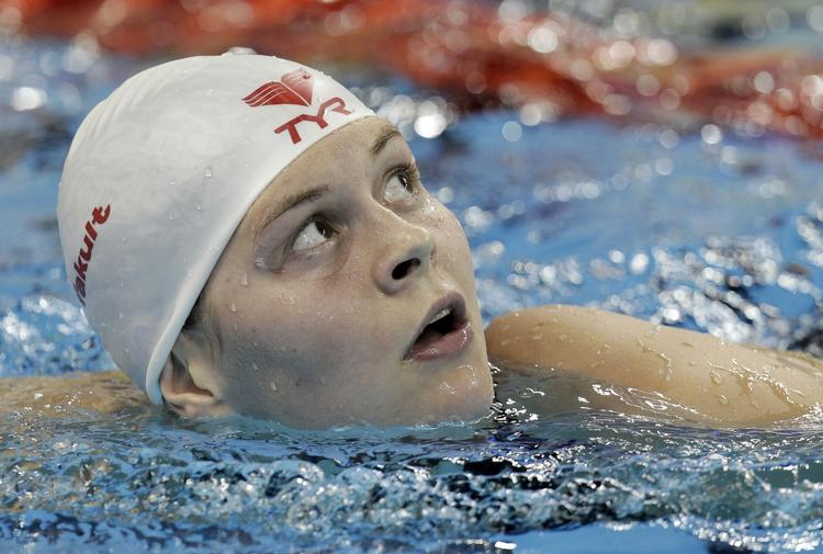videre. En stille og rolig formiddag med kontrolleret svømning gav Lotte Friis den fjerde VM-finale i Shanghai. 