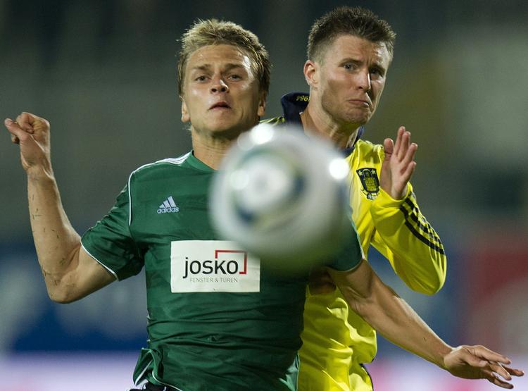 2-0. Ried og Markus Hammere trak det længste strå mod Daniel Stenderup og Brøndby. 
