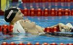 FÆRDIG. En sjetteplads i 50 meter fri var Jeanette Ottesen sådan lidt ligeglad med, da hun så, hvor hurtigt de andre svømmede. 