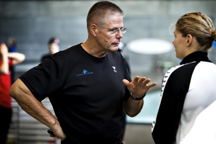 rolig. Der bliver næppe nødvendigt for Paulus Wildeboer at lægge en dæmper på Lotte Friis' træningsiver i det kommende år. 