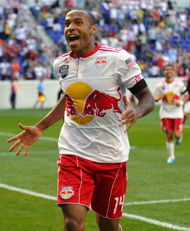 'Amerikaner'. Thierry Henry skifte til NY Red Bulls efter VM i 2010. 