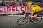 Behageligt. Trods sine 34 år var det ikke noget problem for Cadel Evans at få en tre år lang aftale med BMC-holdet. 