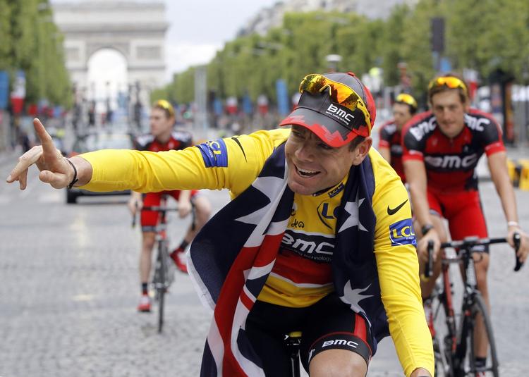 Tour-helt. Cadel Evans slapper af med uforpligtende opgaver i resten af sæsonen og har valgt at droppe deltagelse i VM i Danmark. 