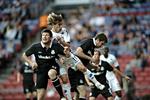 returkamp. Shamrock Rovers gjorde en overraskende god figur i den første kamp i Parken, hvor FC København ikke imponerede. 