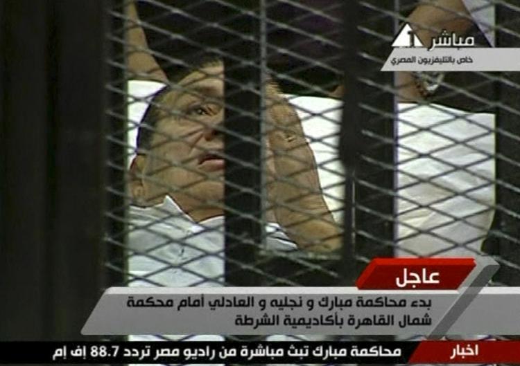 RETTERGANG. Hosni Mubarak har været indlagt på grund af et dårligt helbred. 