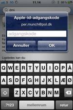 Apple-id. It-kriminelle forsøger at lokke oplysninger ud af brugere i Apples App Store. 