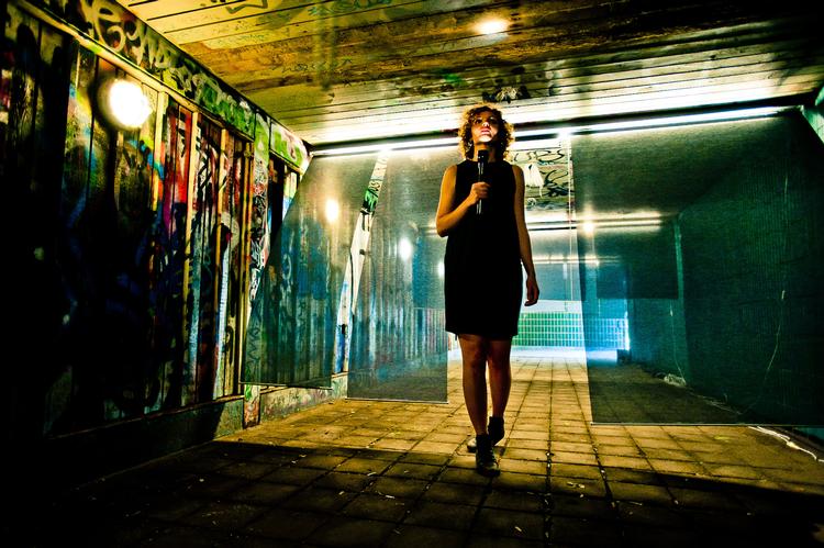 Undergrund. Onsdag har  'Hide and Seek' premiere i tunnelen under Jagtvej. Stykket er en del af Metropolis Biennale. 