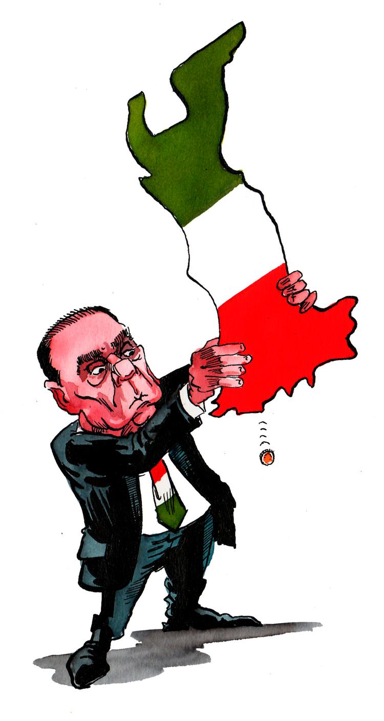 Reprimande. Europæiske lederes forsøg på at inddæmme eurozonens gældskrise er »udisciplineret« og »ukomplet«, advarer EU-chef Barroso. Tegning: Roald Als 