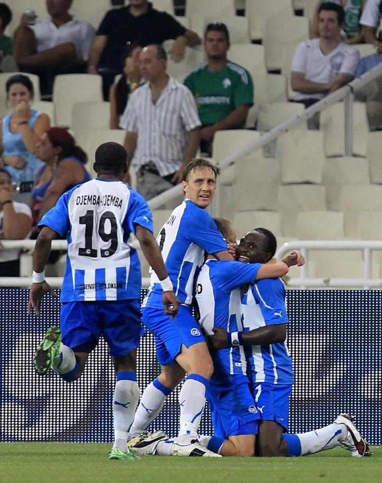 lodtrækning. OB har overrasket ved at slå sig videre til playoff-kampene gennem en samlet sejr mod Panathinaikos. 