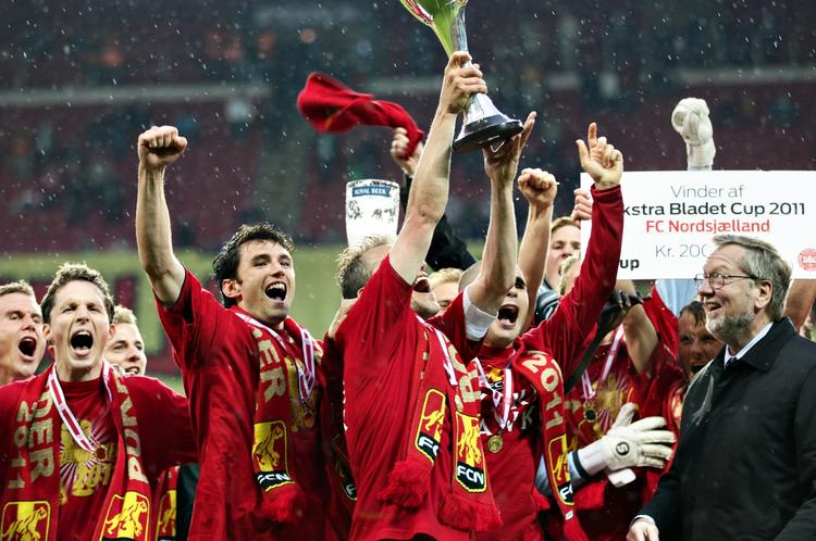 europæisk. FC Nordsjælland sikrede sig den danske pokaltitel og en playoff-kamp om Europa League, da holdet slog FC Midtjylland i Parken tidligere på året. 