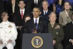 Optimisme. USA's præsident, Barack Obama, hilser de positive jobtal i landet velkommen, men understreger, at der er brug for yderligere jobvækst. 
