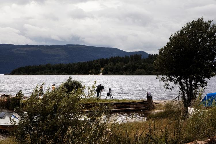 Utøya. På den lille ø tæt på Oslo dræbte Anders Breivik 68 personer. 