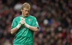 sejr. Kasper Schmeichel og Leicester levede op til favoritværdigheden mod Coventry. 