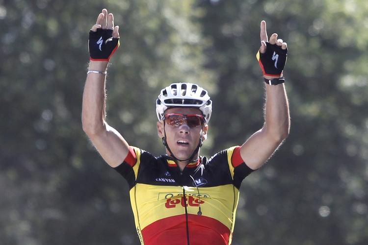 succesrytter. Philippe Gilbert kan generobre sin førsteplads på årets verdensrangliste med en god indsats under Eneco Tour. 