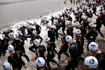 Hårdt. Omkring 1.700 deltog sidste år i Copenhagen Challenge, hvor man skal løbe en maraton, cykle 180 kilometer og svømme 3,8 kilometer. 