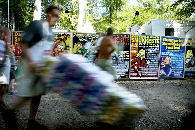 Camping. Skanderborg Festival har problemer med de reserverede telte. 