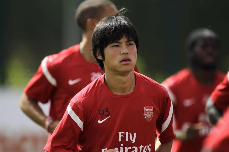 debutant. I Arsenals træningskampe har Ryo Miyaichi imponeret sin træner. 