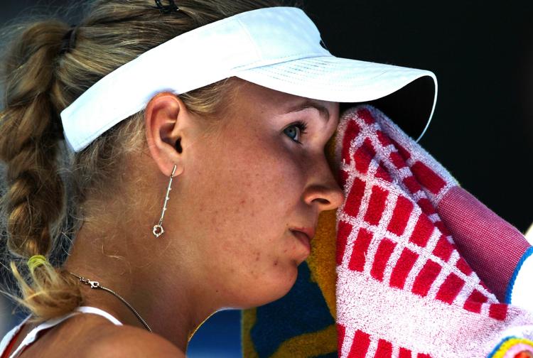 Wozniacki: “I don’t think I’ll be watching any more tennis today.” 