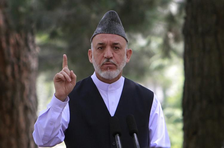 Toppost. Hamid Karzai når at sidde 13 år som Afghanistans præsident. 
