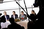Forslag. Venstre-toppen fremlagde i dag udspillet om at nedlægge regionerne. 
