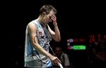 STOLT. Selv om Lin Dan snuppede semifinalens sidste syv point i træk, var Peter Gade glad for sin VM-indsats. 