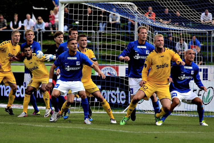 uafgjort. Skuffelsen var forbeholdt Horsensspillerne, da det blev 1-1 mod Lyngby. 
