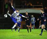 hattrick. Jesper Lange scorede til 1-0, 3-3 og 4-3 for Esbjerg. 