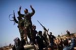 OPRØR. Modstandere af Gaddafi har ifølge deres egne oplysninger fremgang i kampen mod den libyske diktator. 