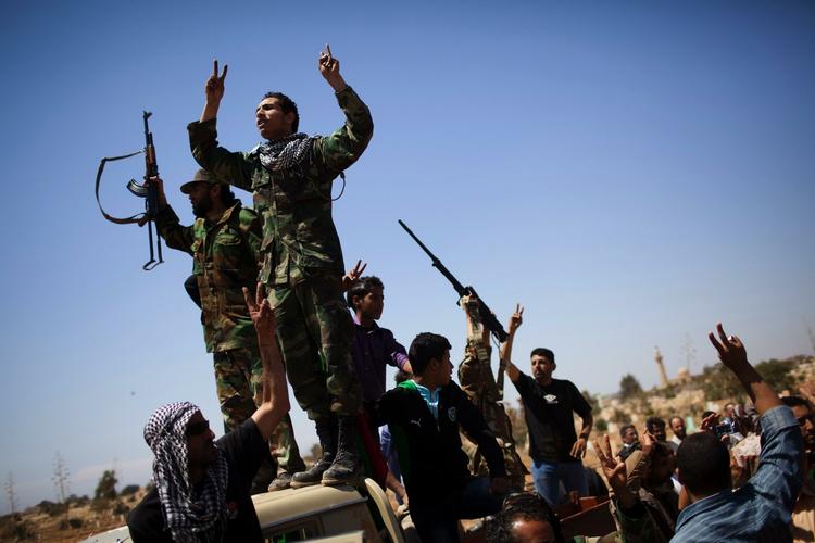 OPRØR. Modstandere af Gaddafi har ifølge deres egne oplysninger fremgang i kampen mod den libyske diktator. 