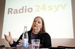 Dyrt. Prisen er ikke i orden, mener Lisbeth Knudsen, der dog stadig håber, at Ritzau vil lytte til kritikken, så man måske kan finde frem til en løsning. Her ses hun til præsentationen af Berlingske Medias kommende radiostation 24syv. 