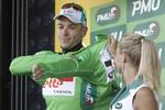 tempomester. Philippe Gilbert iklædes her sprinternes førertrøje efter Tour de Frances sjette etape. Nu er han også belgisk mester i enkeltstart. 