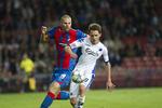 straffet. FCK's Morten Nordstrand bevarer optimismen trods et skidt udgangspunkt før returopgøret mod Viktoria Plzen. 