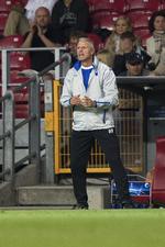 åh-nej. FCK-træner Roland Nilsson så sit hold følge slagplanen, men den rakte ikke mod Viktoria Plzen. 