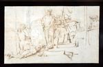 Værdifuldt. Sådan ser den lille tegning ud. Rembrandt udførte gennem sin karriere omkring 300 malerier, mens han spyttede flere tusinde tegninger og raderinger ud. Dem er der også gode penge i. 