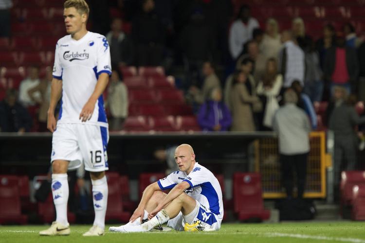 nedtur. FC København har en uge til at løfte sig mod nye højder efter det pinlige nederlag hjemme mod Viktoria Plzen. 