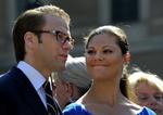 Lykkelige. Kronprinsesse Victoria, der i dag er 34 år, blev gift med prins Daniel i juni sidste år. 