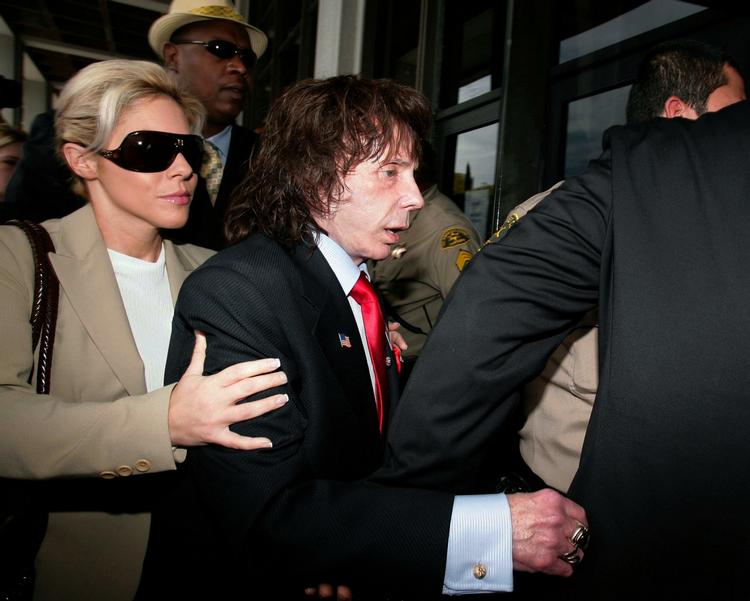 Dømt. Phil Spector blev i 2003 idømt 19 års fængsel for mordet på Lara Clarkson. 