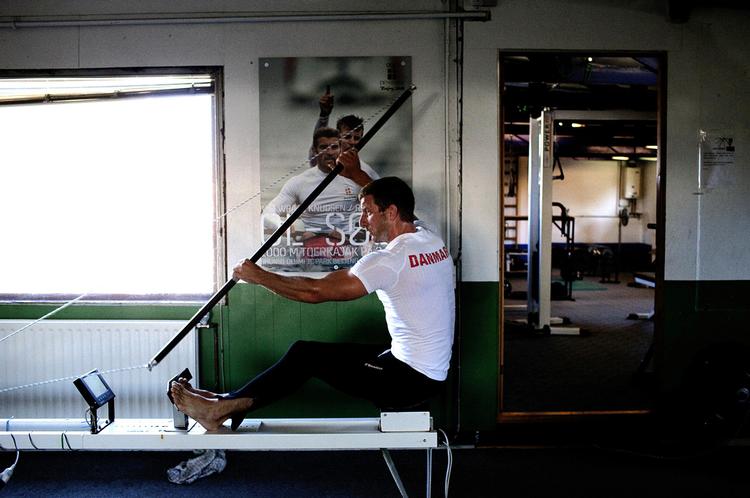 klar. Kim Wraae fik sig en forskrækkelse i form af en blodprop en måned før VM, men lægerne har givet grønt lys for, at han kan fortsætte karrieren på eliteplan. Arkivfoto: Per Folkver 