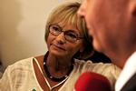Klar. Pia Kjærsgaard er kampberedt og kalr, hvis statsministeren snart udskriver valg. 
