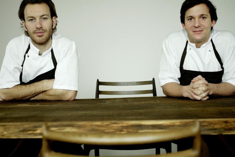 Mad. Mads Refslund, her sammen med René Redzepi, står for den lækre mad på søndag. 