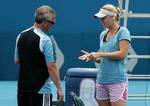 Rådgiver. Piotr Wozniacki er ikke længere træner for sin datter, men han har fortsat tænkt sig at rejse med hende rundt. 