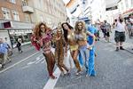 Fest. Årets Copenhagen Pride Parade gik fra Frederiksberg Rådhus til Københavns Rådhus, hvor paraden endte i en stor fest. 