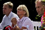 Rolig. Pia Kjærsgaard maner til besindighed hos sine politiske med- og modspillere. 