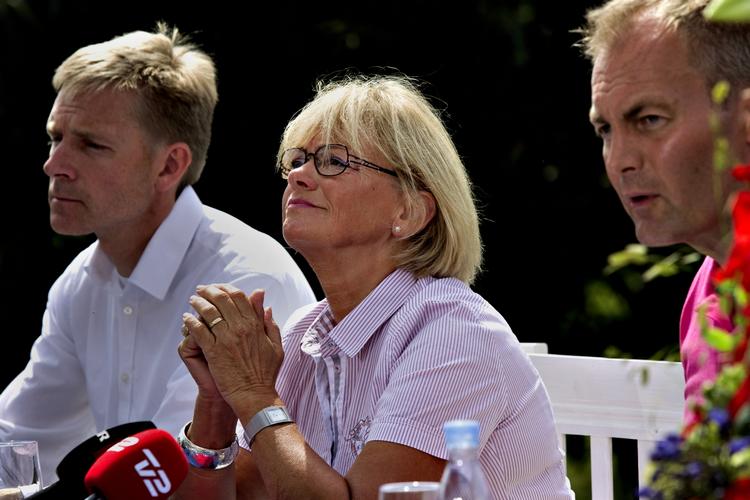 Rolig. Pia Kjærsgaard maner til besindighed hos sine politiske med- og modspillere. 