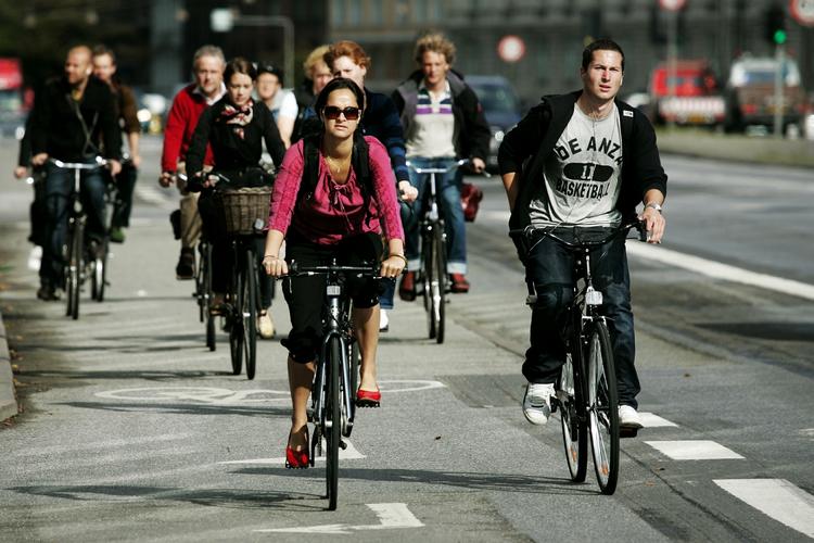 Dydsmønstre. God opførsel på cykelstierne belønnes i de næste to uger. 