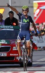 Etapesejr. Den 35-årige spanske veteran Pablo Lastras var dagens hurtigste udbryder under strabadserne på de spanske landeveje. 