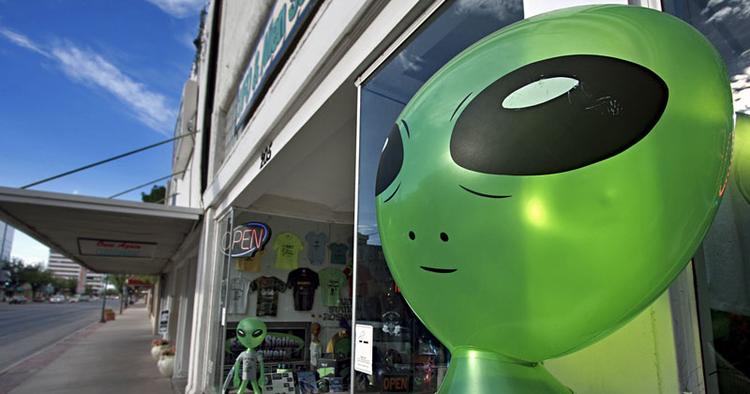 MYSTIK. Roswell er hjemsted for grønne Mars-mænd og ufo-mystik. 
