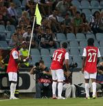 flagbærer. Der var grund til at kippe med flaget for Arsenal, og det gjorde Bacary Sagna. 