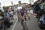 hedeslag. Tom Boonen kom komme i spil til en etapesejr i dagens Vuelta-etape, der tilgodeser sprinterholdene. 