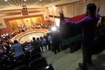 Den Arabiske Liga har budt den det nationale overgangsråd i Libyen indenfor. 